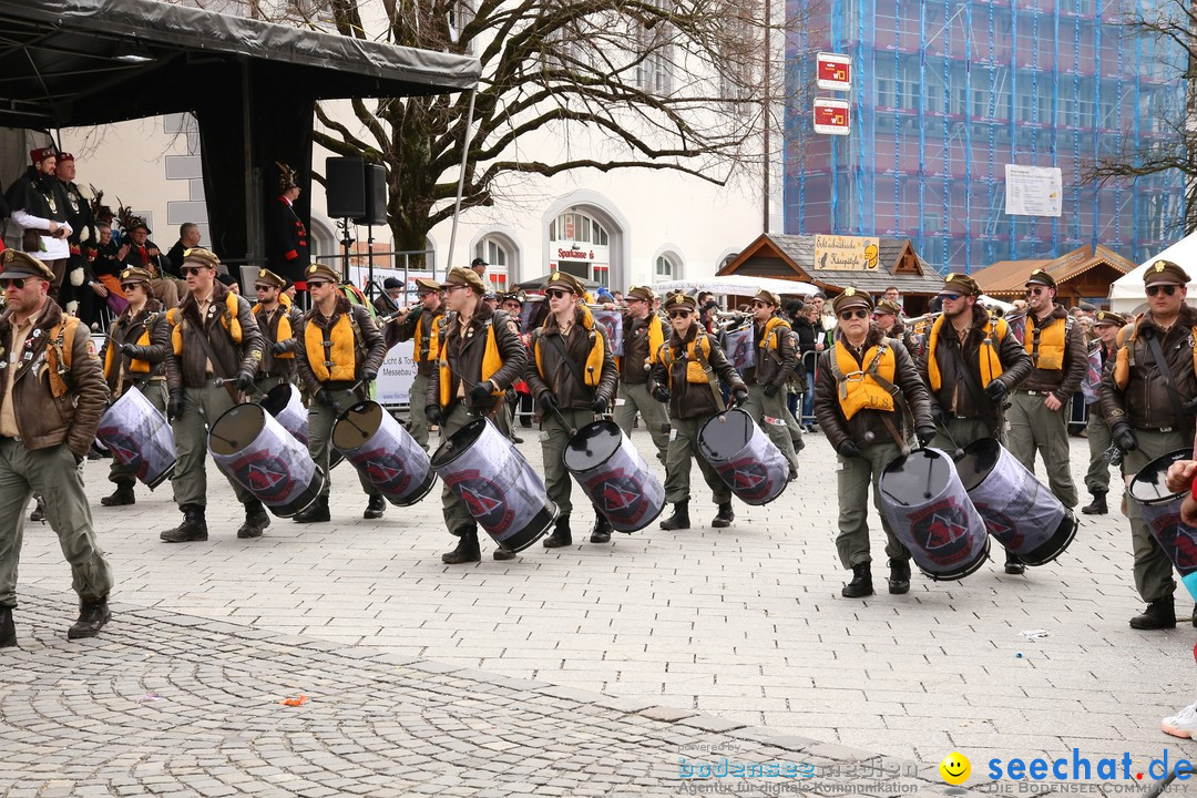 Narrensprung am Rosenmontag - Fasnet: Ravensburg, 24.02.2020