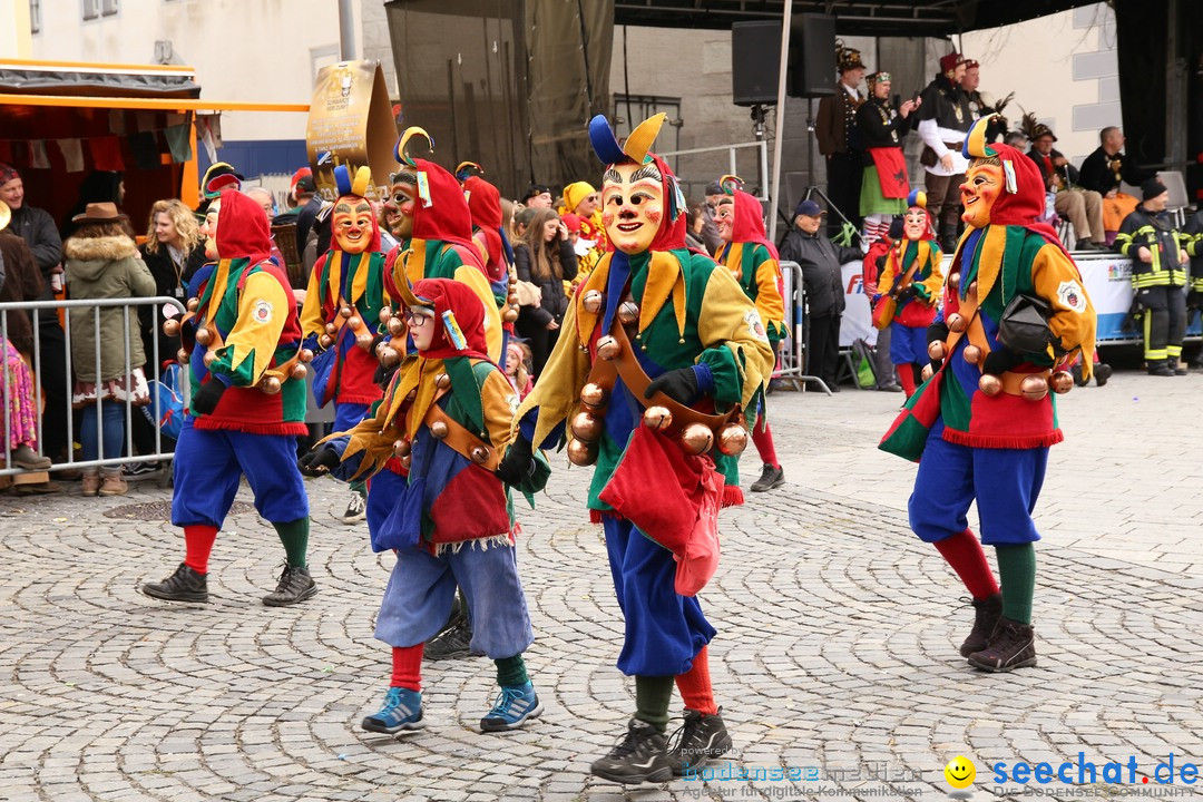 Narrensprung am Rosenmontag - Fasnet: Ravensburg, 24.02.2020