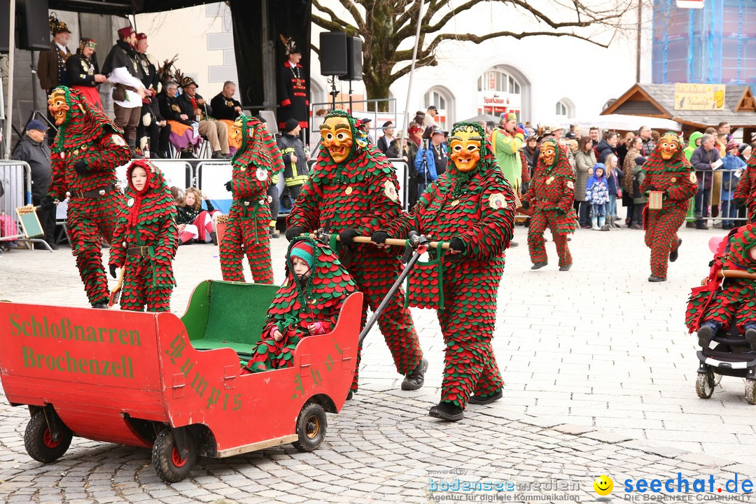 Narrensprung am Rosenmontag - Fasnet: Ravensburg, 24.02.2020