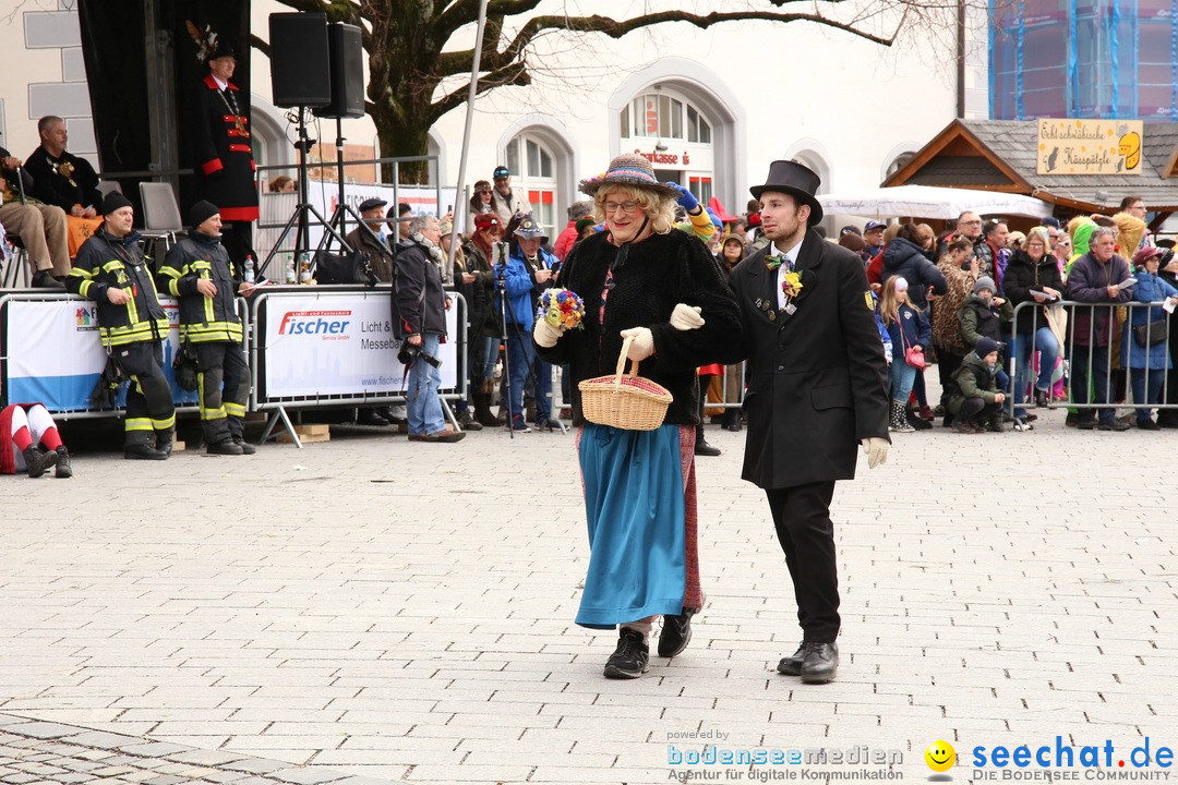 Narrensprung am Rosenmontag - Fasnet: Ravensburg, 24.02.2020