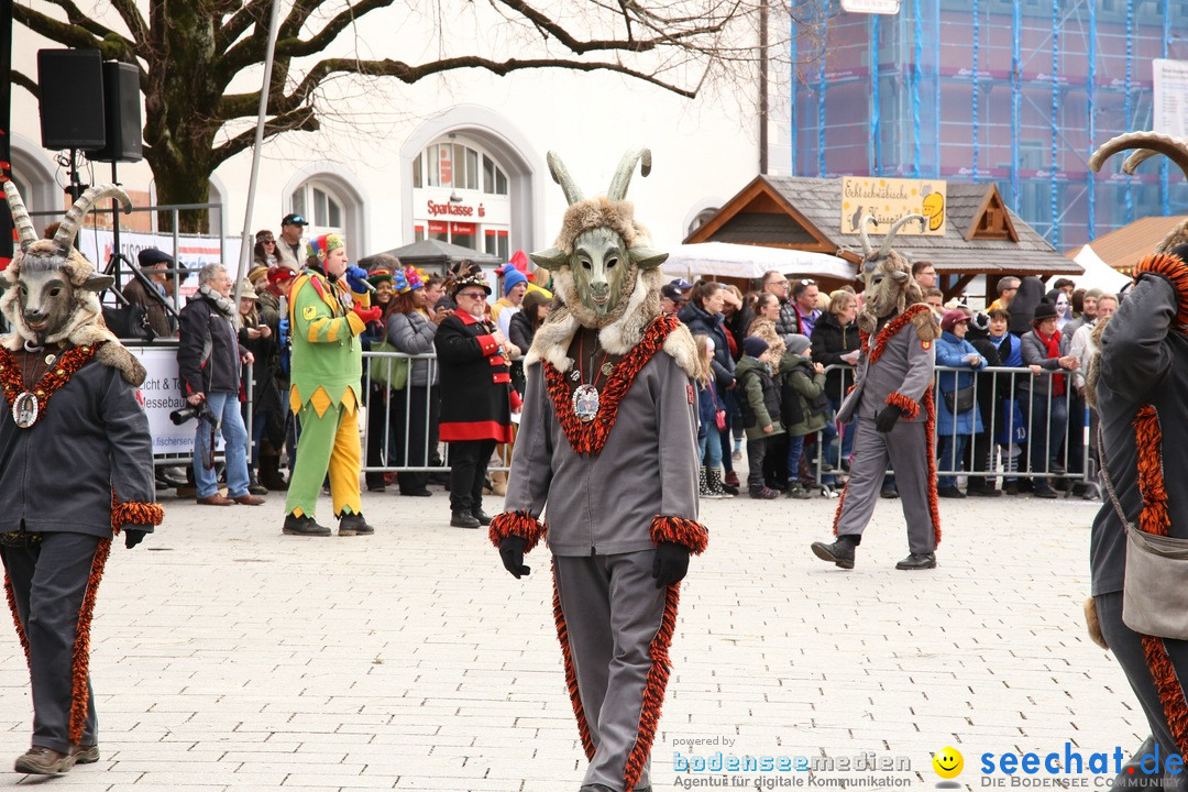 Narrensprung am Rosenmontag - Fasnet: Ravensburg, 24.02.2020