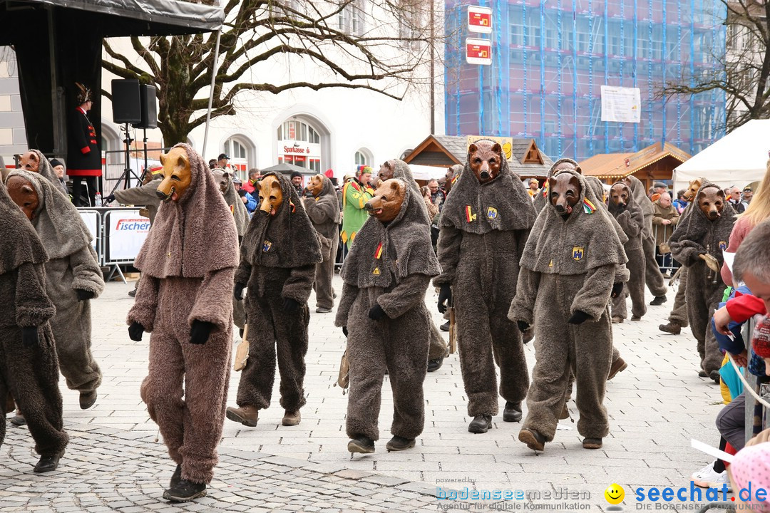 Narrensprung am Rosenmontag - Fasnet: Ravensburg, 24.02.2020