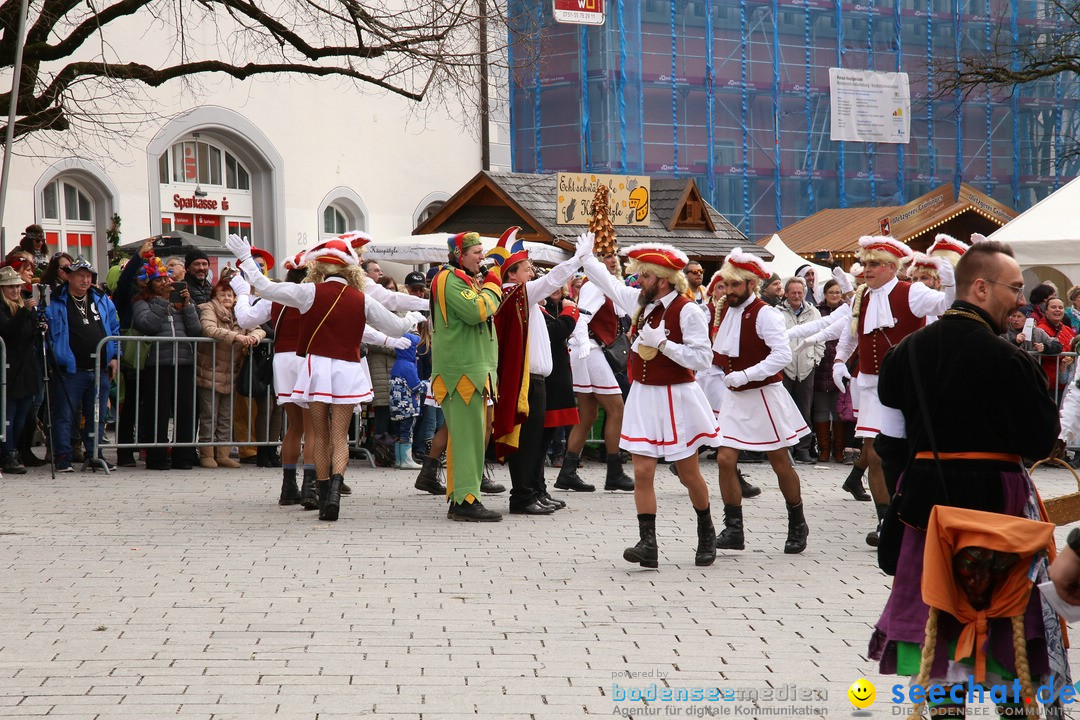 Narrensprung am Rosenmontag - Fasnet: Ravensburg, 24.02.2020