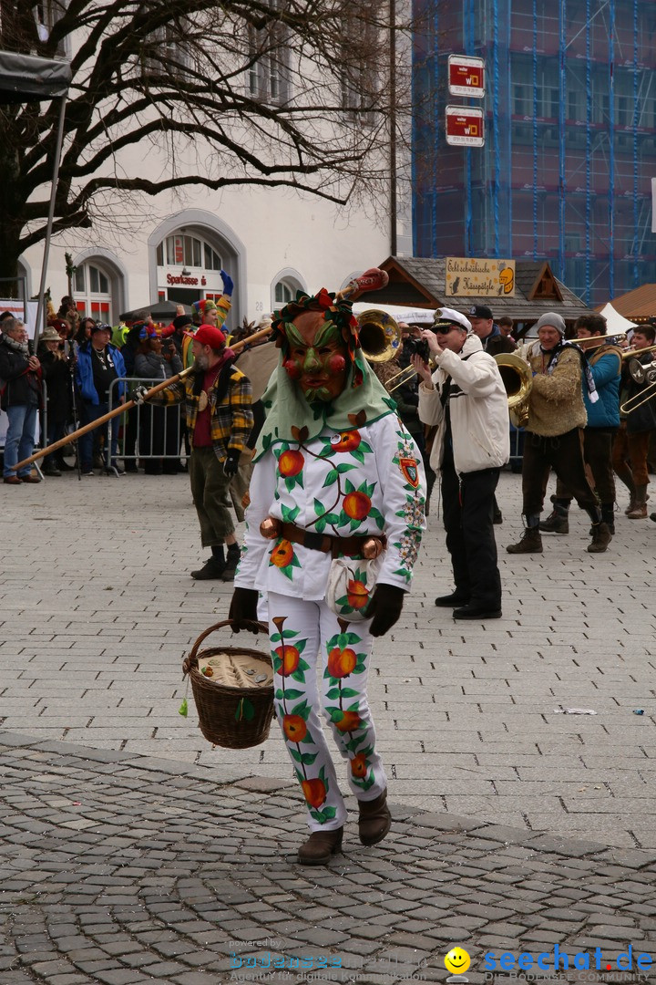 Narrensprung am Rosenmontag - Fasnet: Ravensburg, 24.02.2020