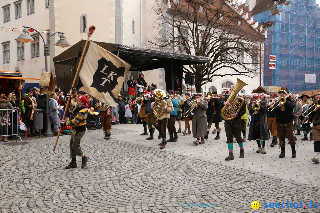 Narrensprung am Rosenmontag - Fasnet: Ravensburg, 24.02.2020