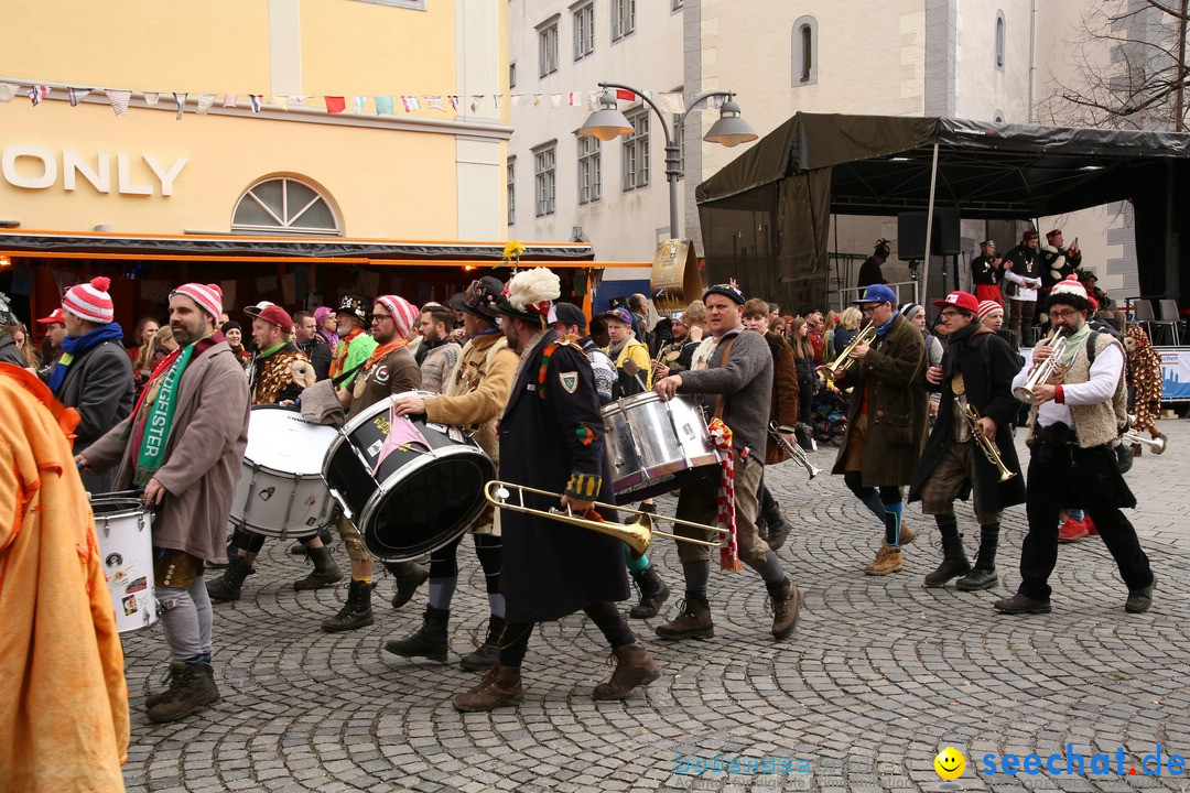 Narrensprung am Rosenmontag - Fasnet: Ravensburg, 24.02.2020