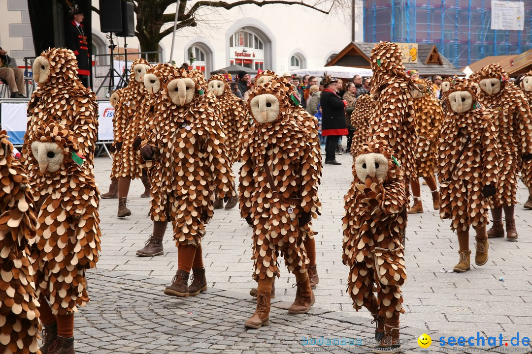 Narrensprung am Rosenmontag - Fasnet: Ravensburg, 24.02.2020