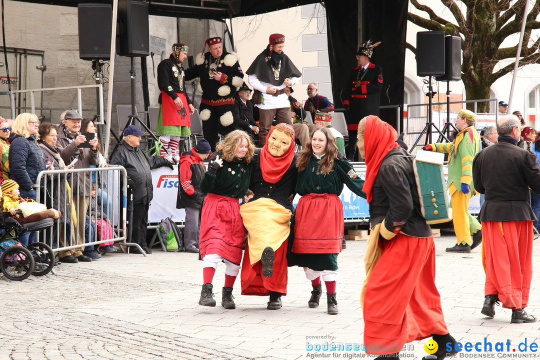 Narrensprung am Rosenmontag - Fasnet: Ravensburg, 24.02.2020