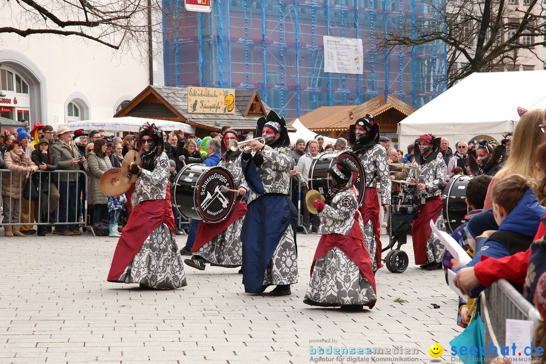 Narrensprung am Rosenmontag - Fasnet: Ravensburg, 24.02.2020