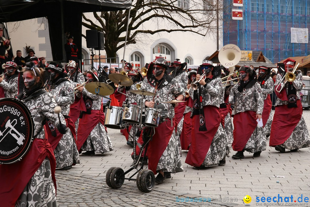 Narrensprung am Rosenmontag - Fasnet: Ravensburg, 24.02.2020