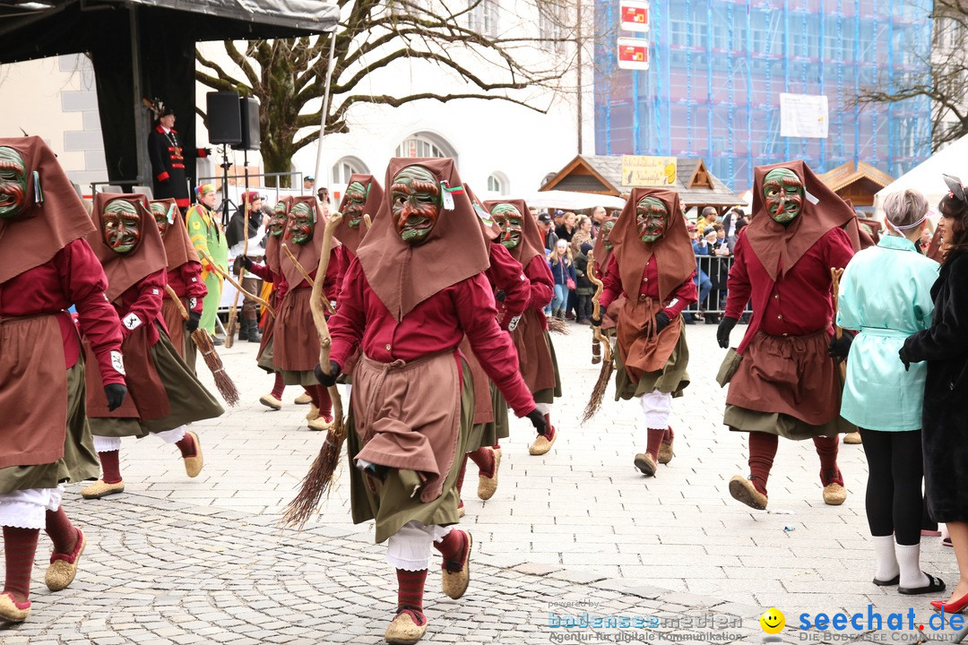 Narrensprung am Rosenmontag - Fasnet: Ravensburg, 24.02.2020