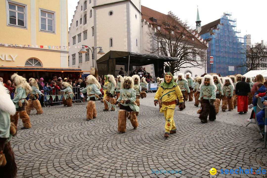 Narrensprung am Rosenmontag - Fasnet: Ravensburg, 24.02.2020