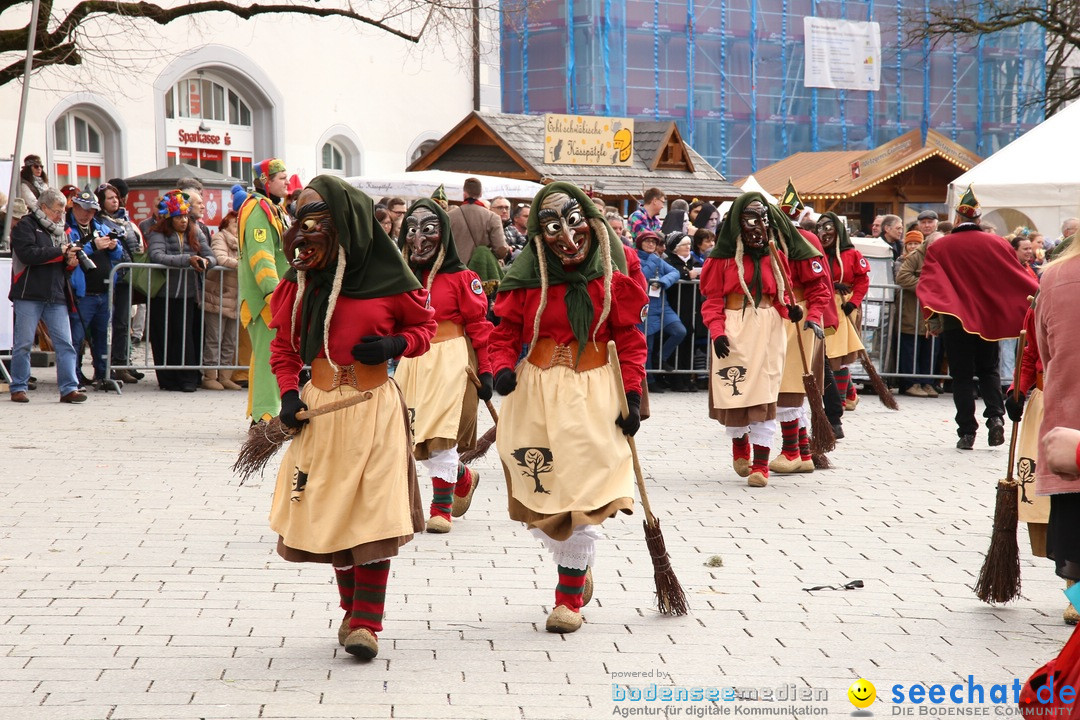 Narrensprung am Rosenmontag - Fasnet: Ravensburg, 24.02.2020