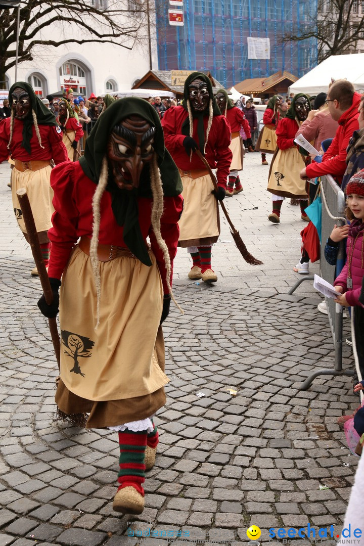 Narrensprung am Rosenmontag - Fasnet: Ravensburg, 24.02.2020