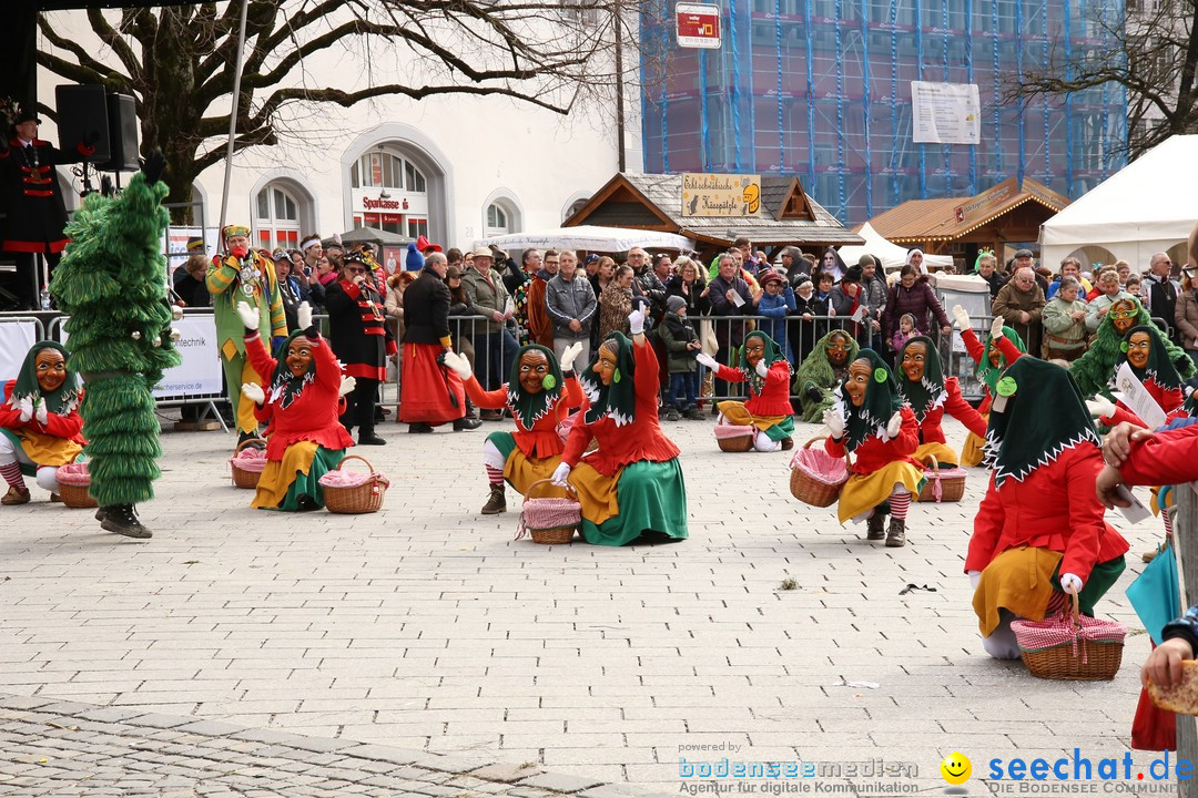 Narrensprung am Rosenmontag - Fasnet: Ravensburg, 24.02.2020