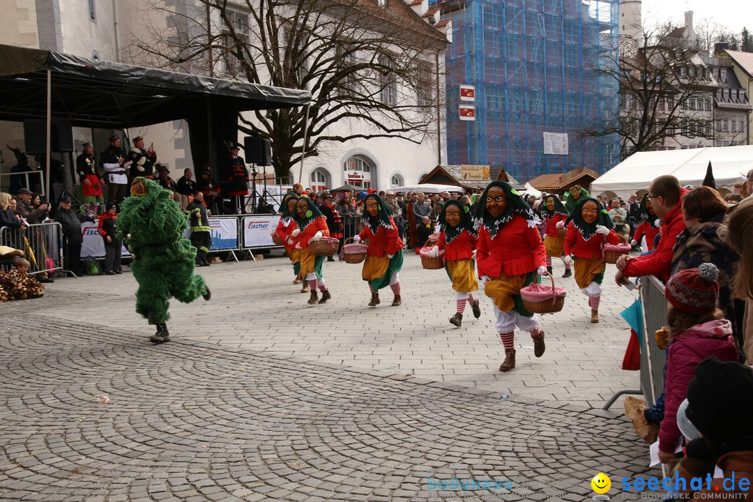 Narrensprung am Rosenmontag - Fasnet: Ravensburg, 24.02.2020