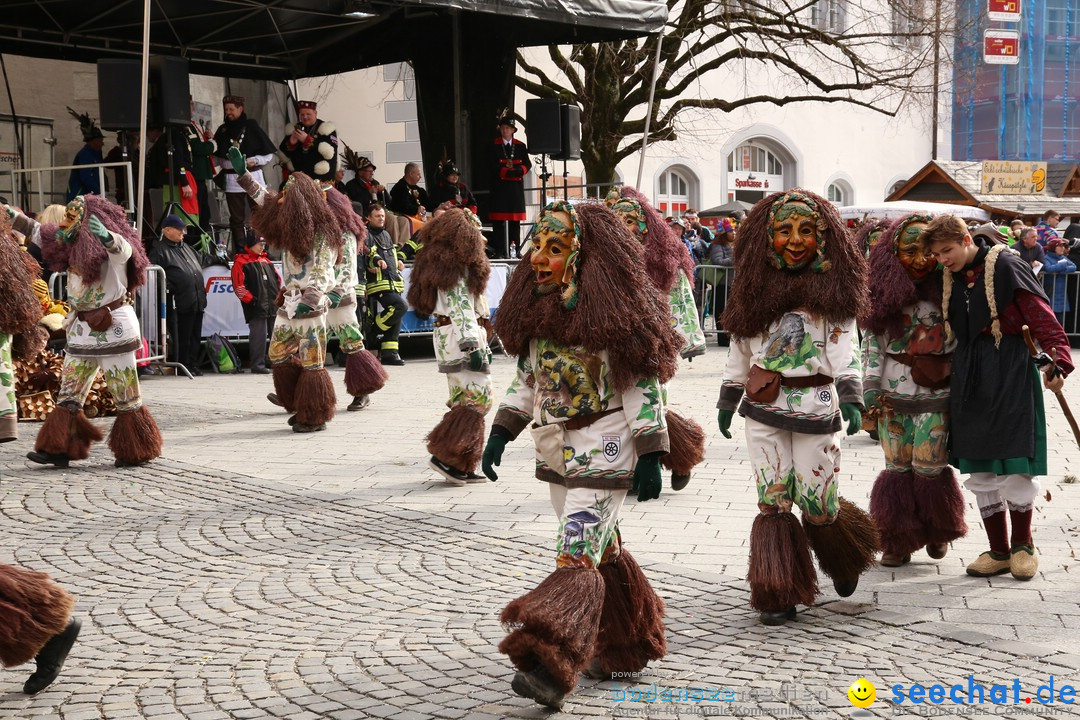 Narrensprung am Rosenmontag - Fasnet: Ravensburg, 24.02.2020