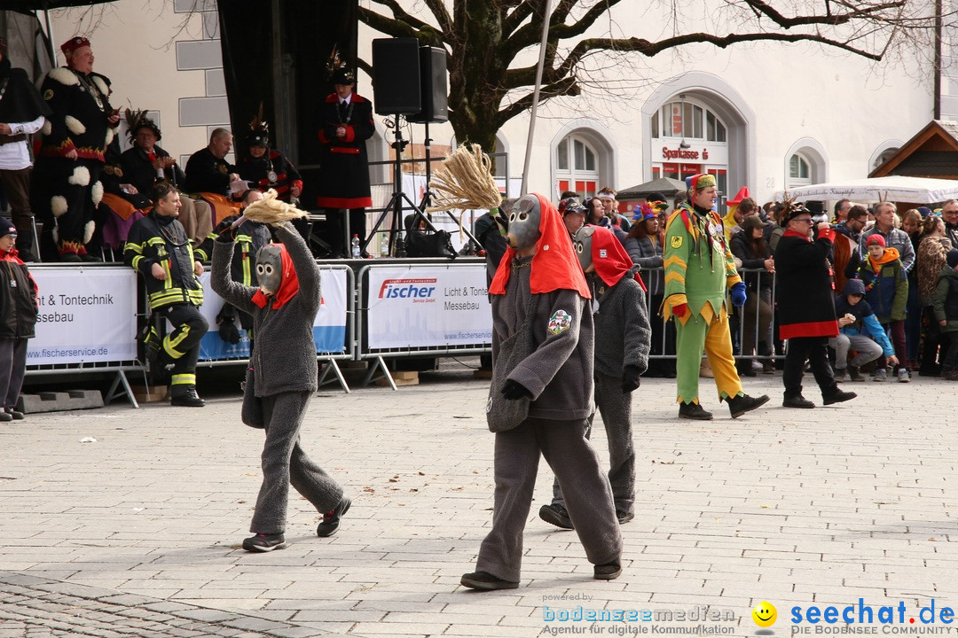 Narrensprung am Rosenmontag - Fasnet: Ravensburg, 24.02.2020