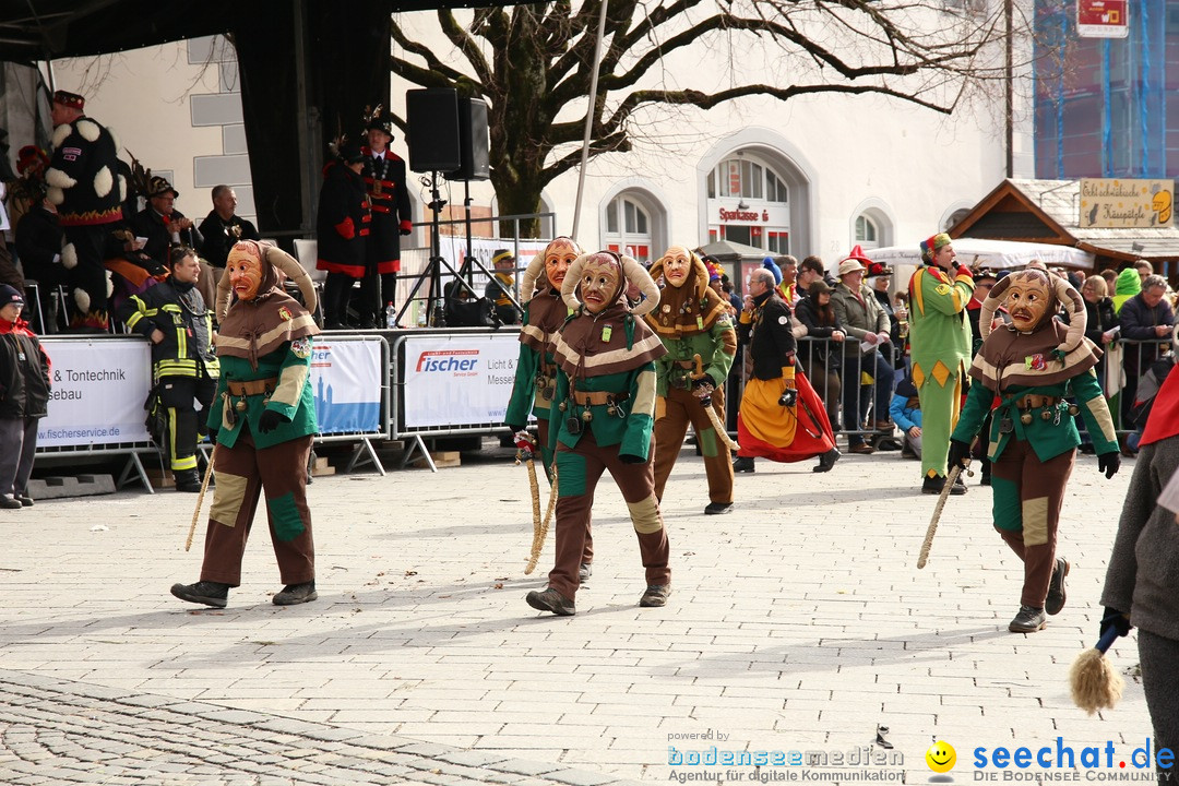 Narrensprung am Rosenmontag - Fasnet: Ravensburg, 24.02.2020