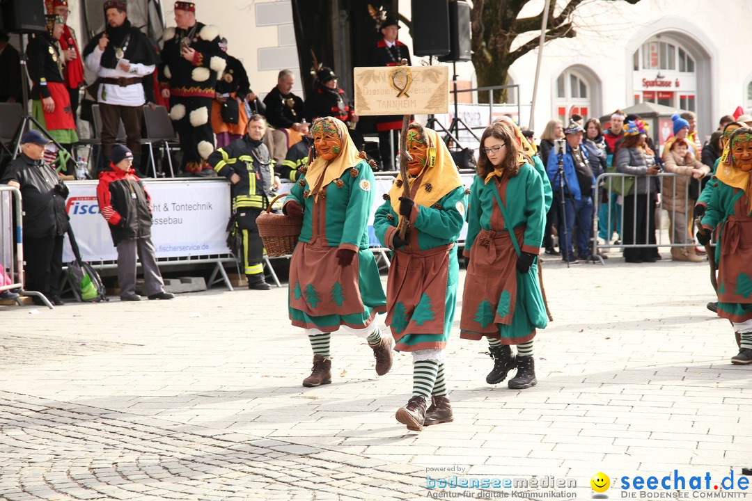 Narrensprung am Rosenmontag - Fasnet: Ravensburg, 24.02.2020