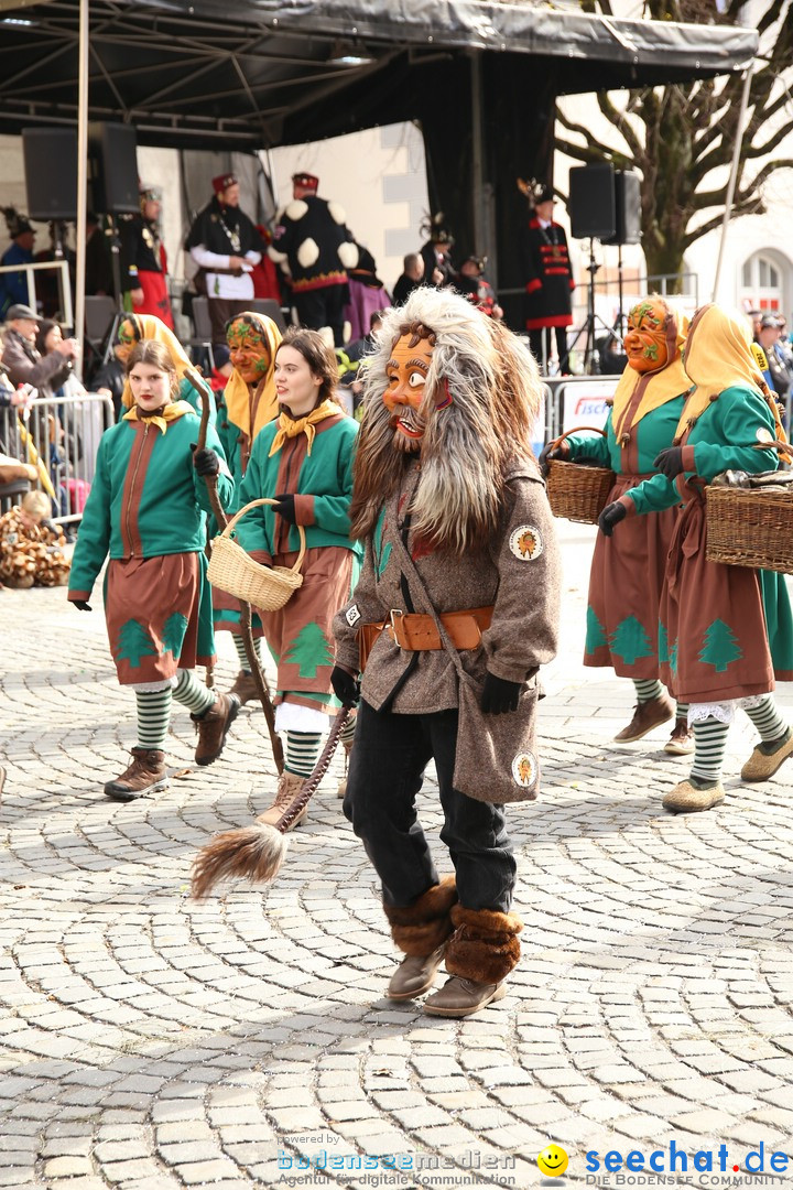 Narrensprung am Rosenmontag - Fasnet: Ravensburg, 24.02.2020