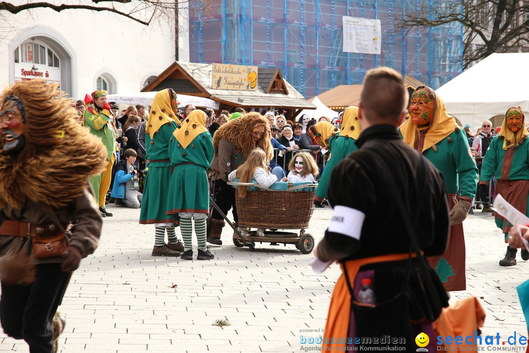 Narrensprung am Rosenmontag - Fasnet: Ravensburg, 24.02.2020