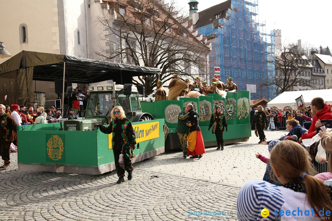 Narrensprung am Rosenmontag - Fasnet: Ravensburg, 24.02.2020