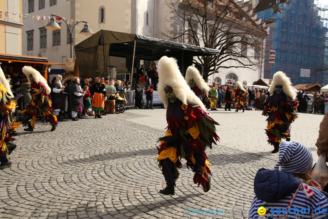 Narrensprung am Rosenmontag - Fasnet: Ravensburg, 24.02.2020