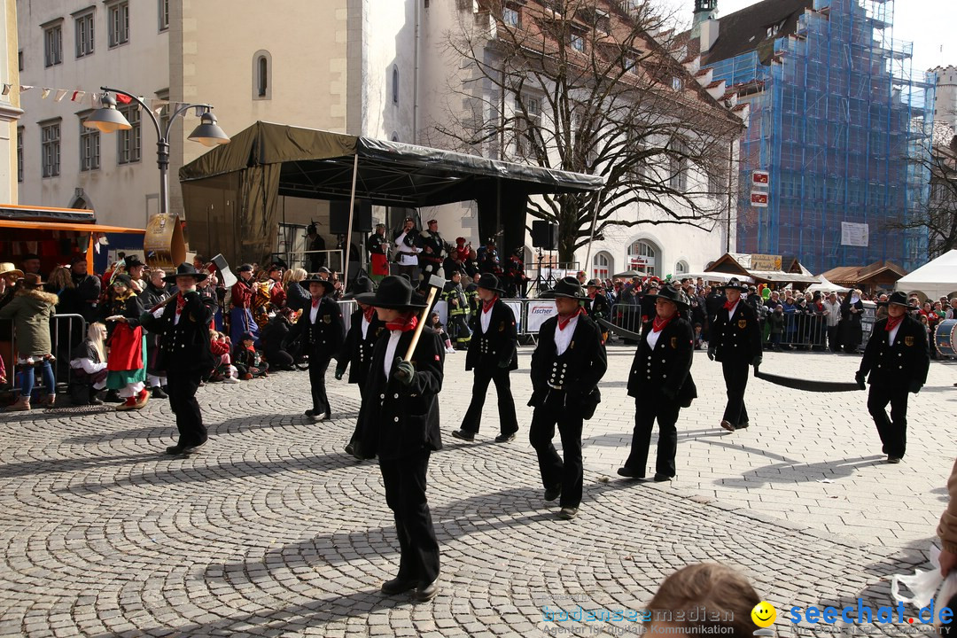 Narrensprung am Rosenmontag - Fasnet: Ravensburg, 24.02.2020