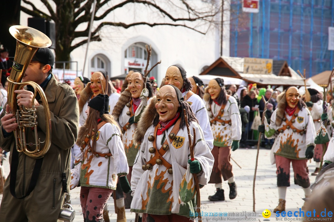 Narrensprung am Rosenmontag - Fasnet: Ravensburg, 24.02.2020