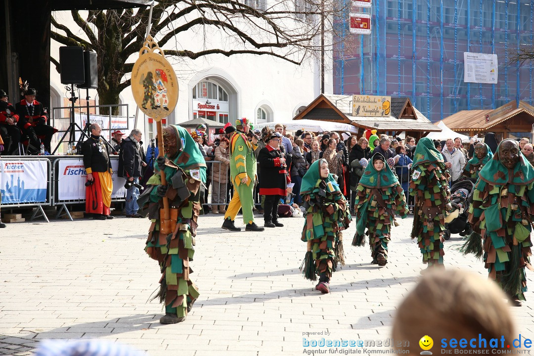 Narrensprung am Rosenmontag - Fasnet: Ravensburg, 24.02.2020