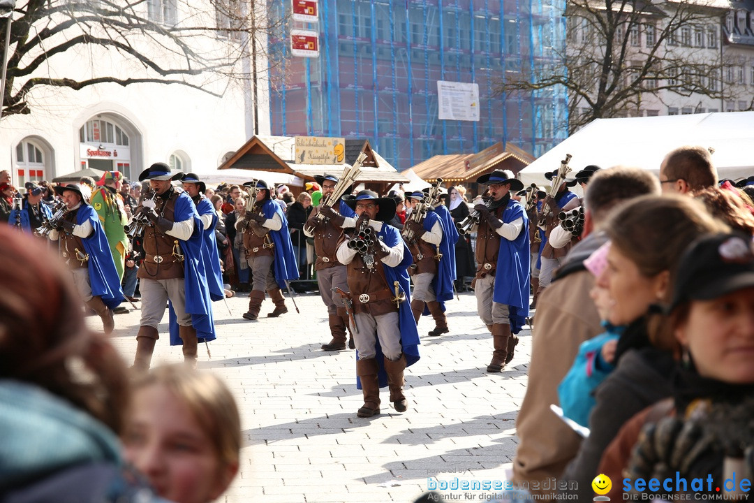 Narrensprung am Rosenmontag - Fasnet: Ravensburg, 24.02.2020