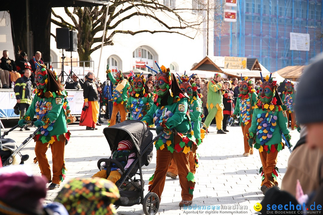 Narrensprung am Rosenmontag - Fasnet: Ravensburg, 24.02.2020