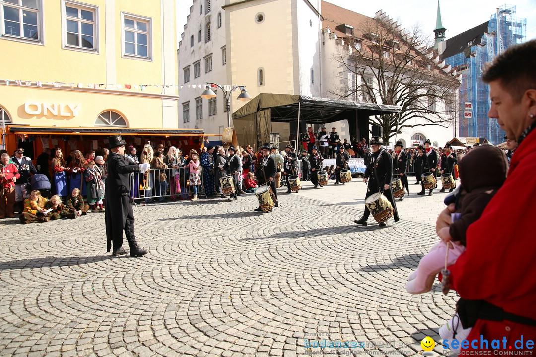 Narrensprung am Rosenmontag - Fasnet: Ravensburg, 24.02.2020