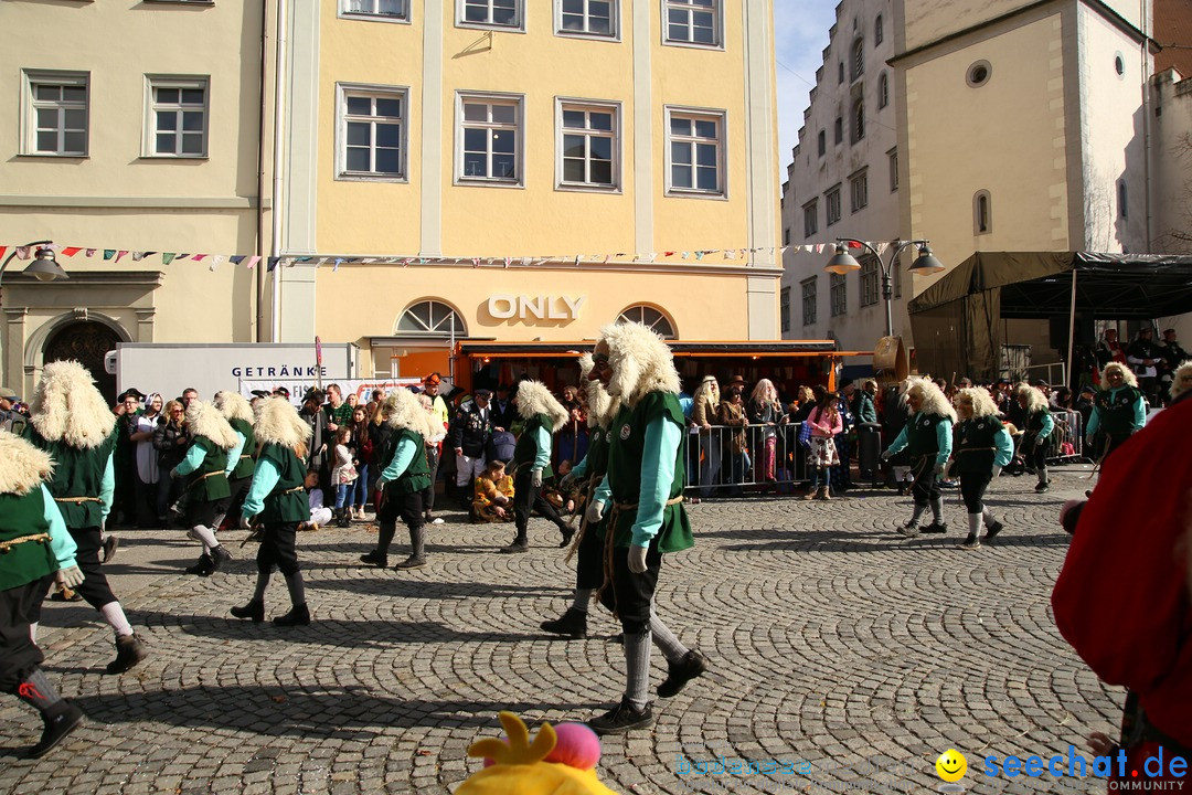 Narrensprung am Rosenmontag - Fasnet: Ravensburg, 24.02.2020