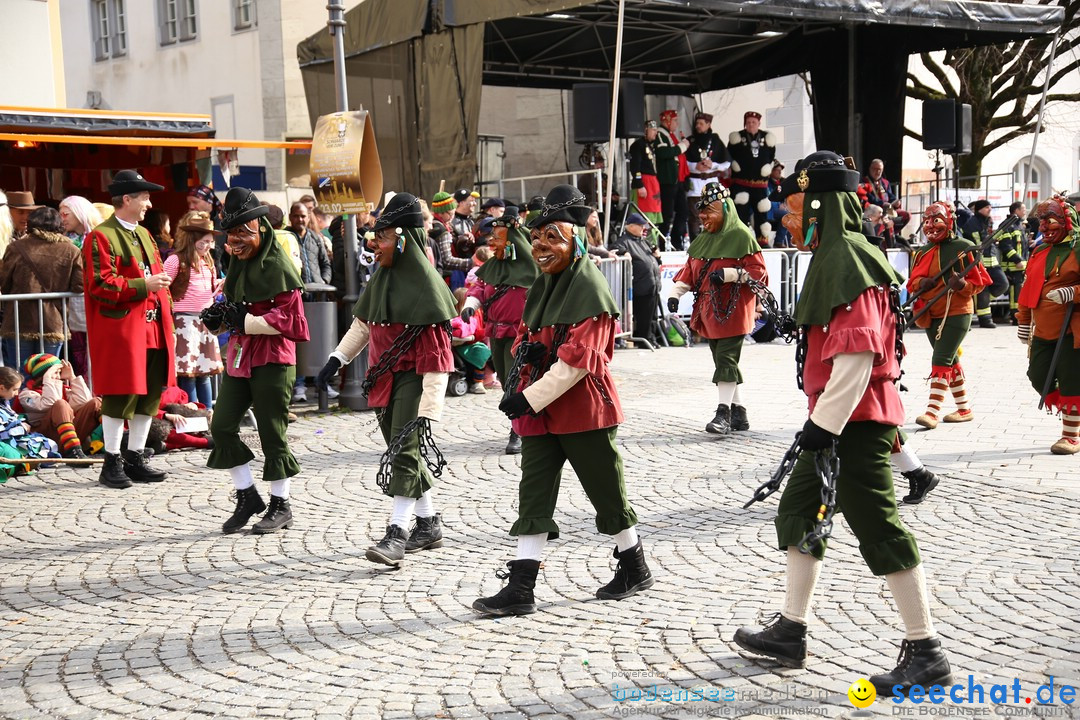 Narrensprung am Rosenmontag - Fasnet: Ravensburg, 24.02.2020