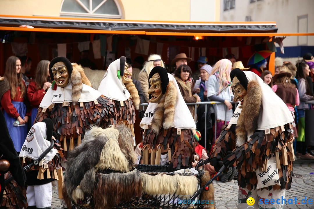 Narrensprung am Rosenmontag - Fasnet: Ravensburg, 24.02.2020