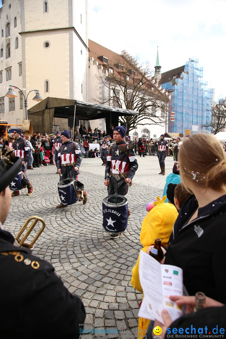 Narrensprung am Rosenmontag - Fasnet: Ravensburg, 24.02.2020