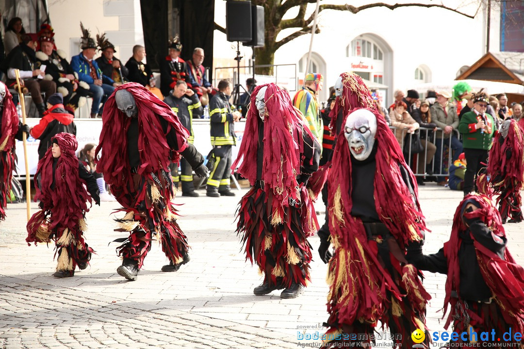 Narrensprung am Rosenmontag - Fasnet: Ravensburg, 24.02.2020