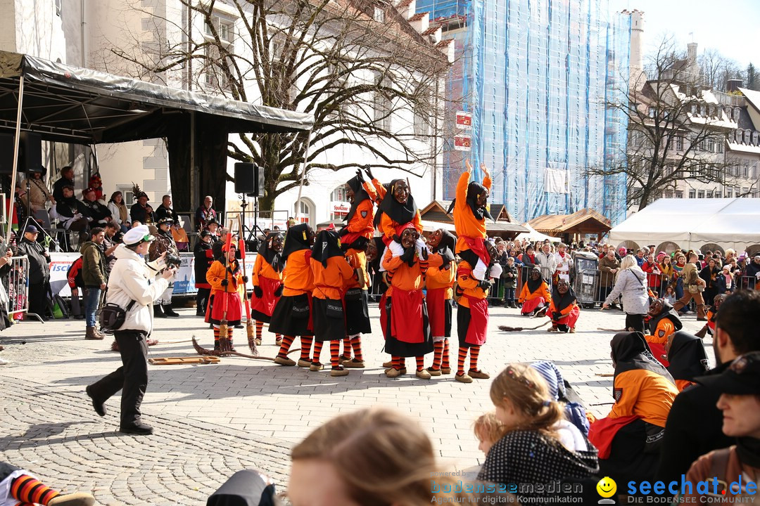 Narrensprung am Rosenmontag - Fasnet: Ravensburg, 24.02.2020