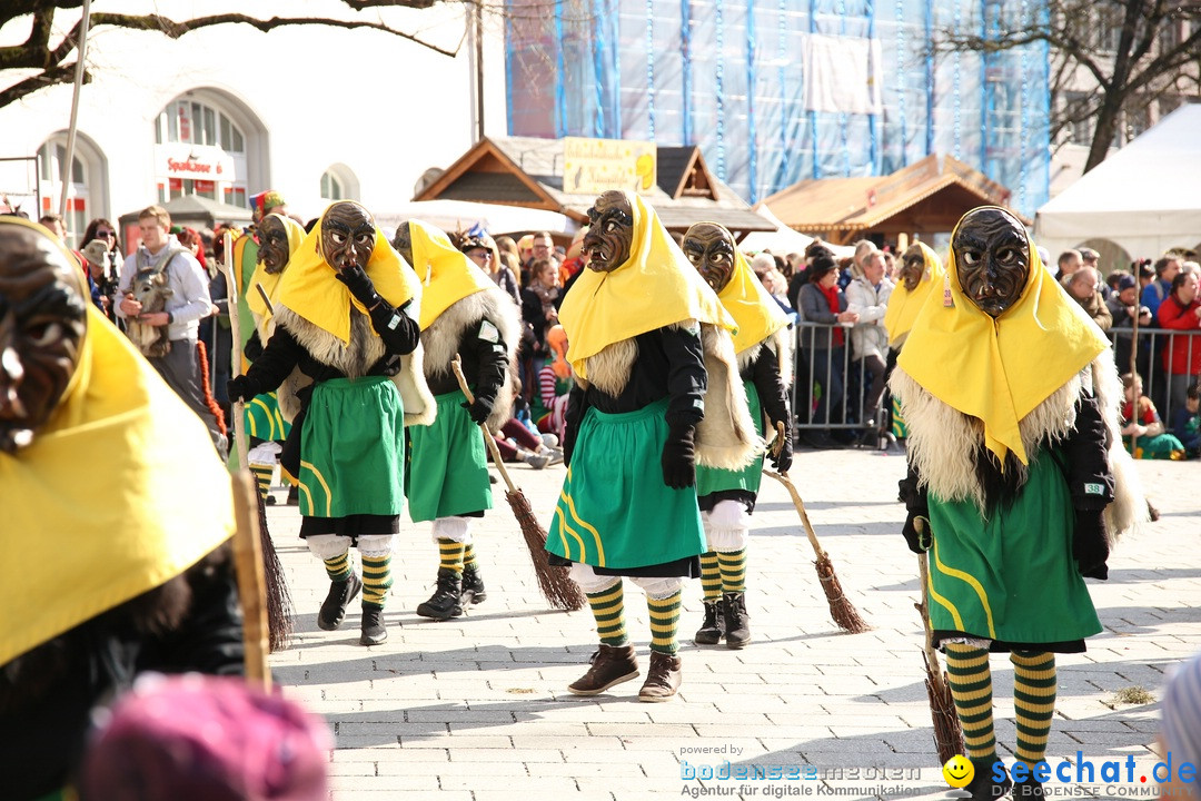 Narrensprung am Rosenmontag - Fasnet: Ravensburg, 24.02.2020