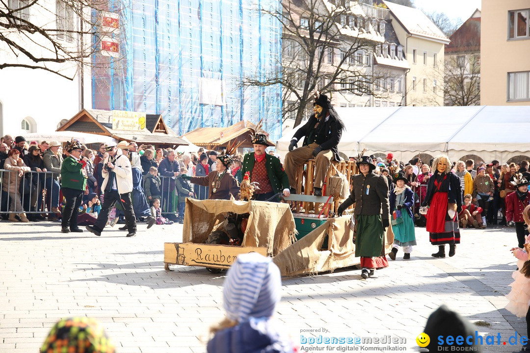 Narrensprung am Rosenmontag - Fasnet: Ravensburg, 24.02.2020