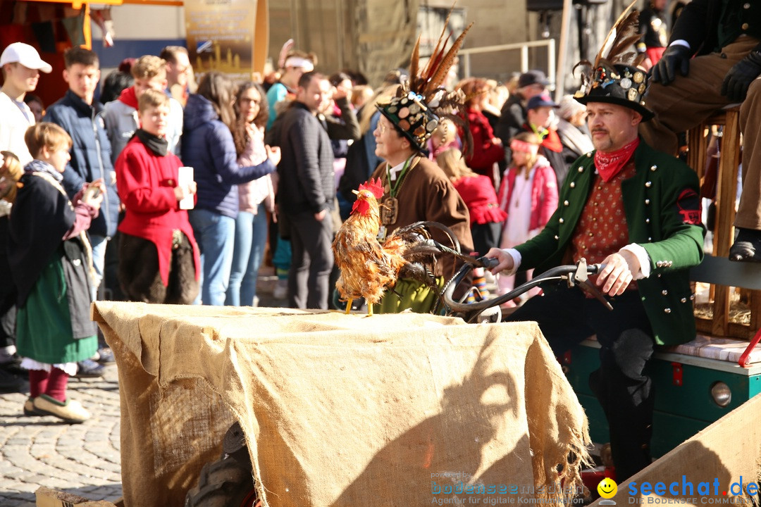 Narrensprung am Rosenmontag - Fasnet: Ravensburg, 24.02.2020