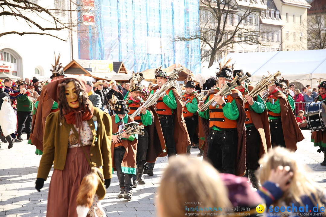 Narrensprung am Rosenmontag - Fasnet: Ravensburg, 24.02.2020