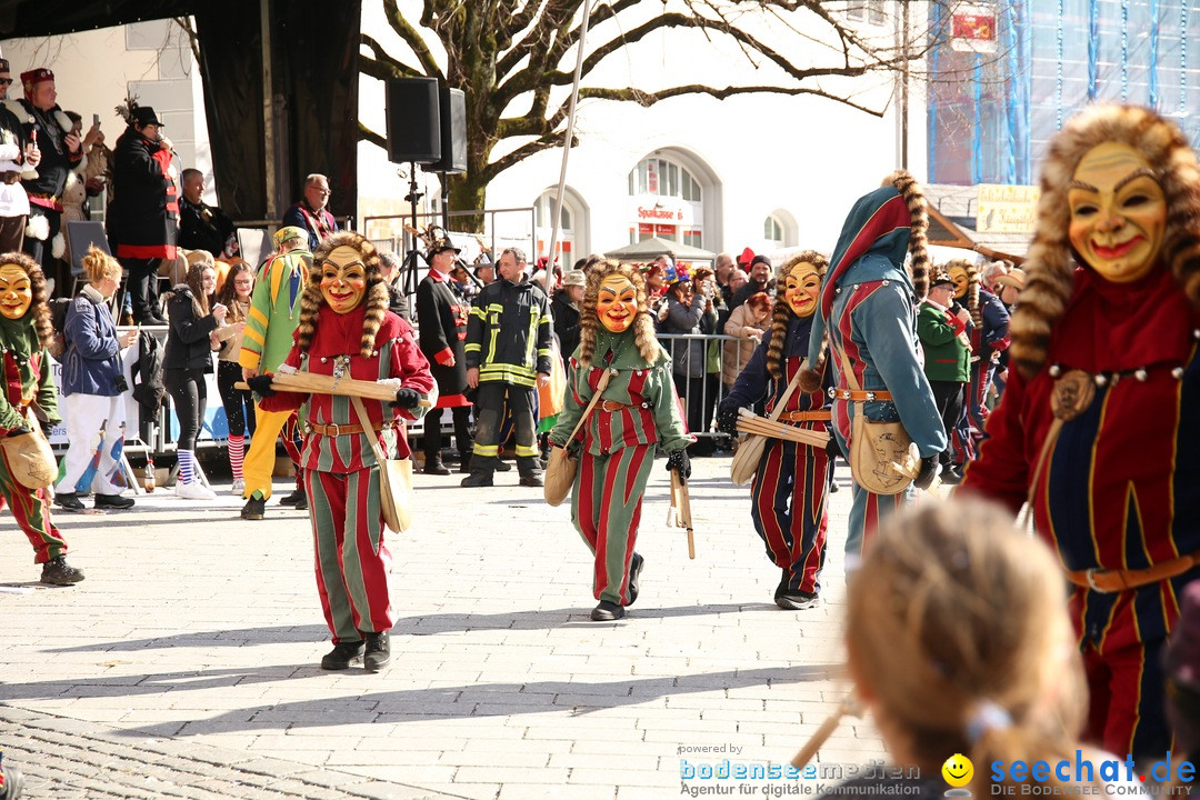 Narrensprung am Rosenmontag - Fasnet: Ravensburg, 24.02.2020