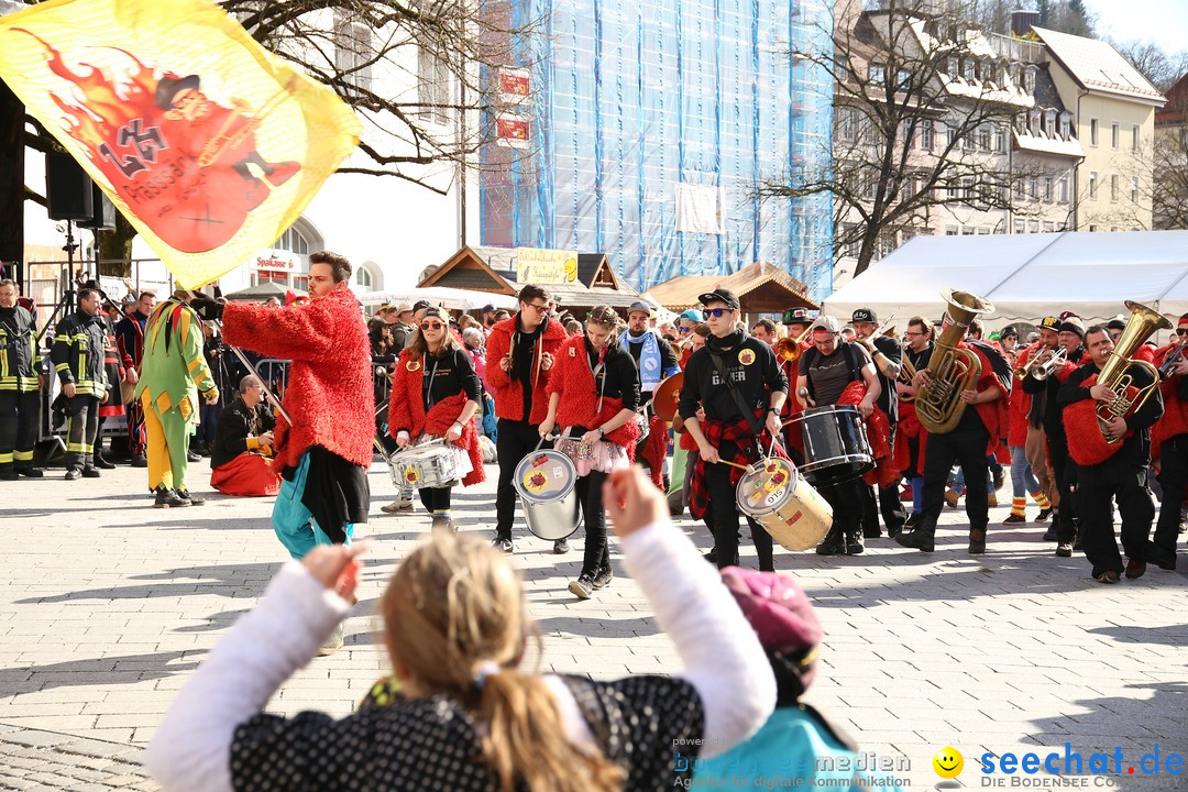 Narrensprung am Rosenmontag - Fasnet: Ravensburg, 24.02.2020