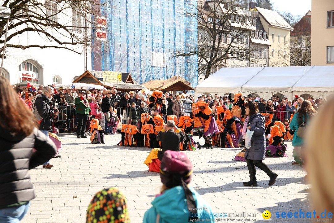 Narrensprung am Rosenmontag - Fasnet: Ravensburg, 24.02.2020