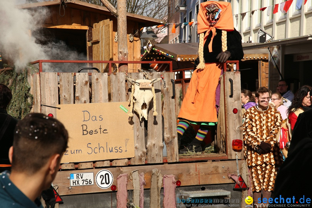 Narrensprung am Rosenmontag - Fasnet: Ravensburg, 24.02.2020