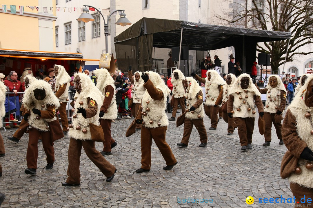 Narrensprung am Rosenmontag - Fasnet: Ravensburg, 24.02.2020