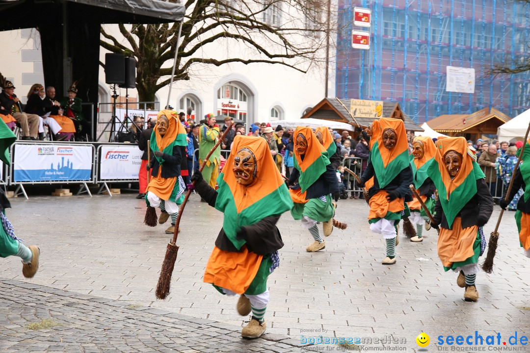 Narrensprung am Rosenmontag - Fasnet: Ravensburg, 24.02.2020